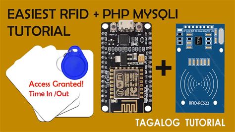 how to connect rfid reader to php|nodemcu rfid scanner php.